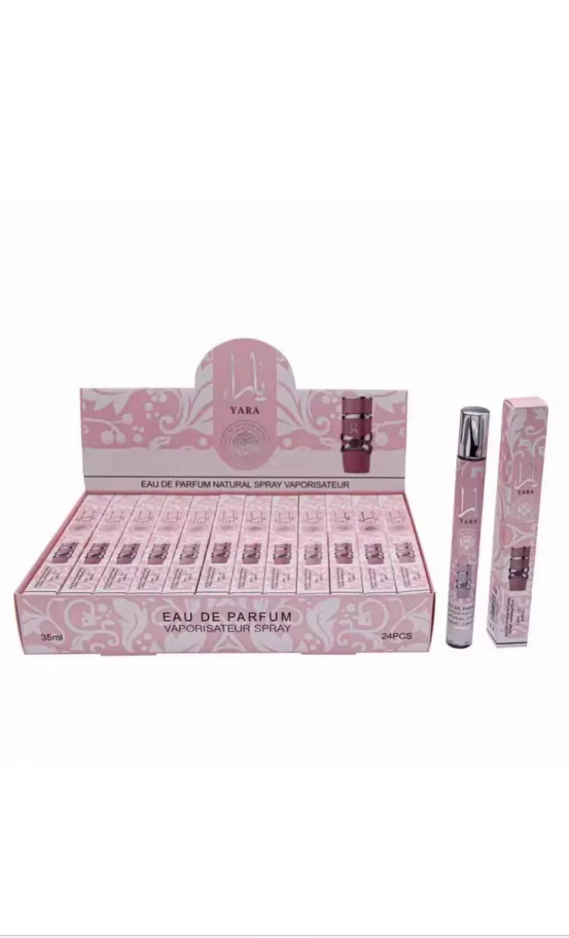 Lattafa Yara Perfume (Pink) Stick , Size 35ml .(24pcs)
