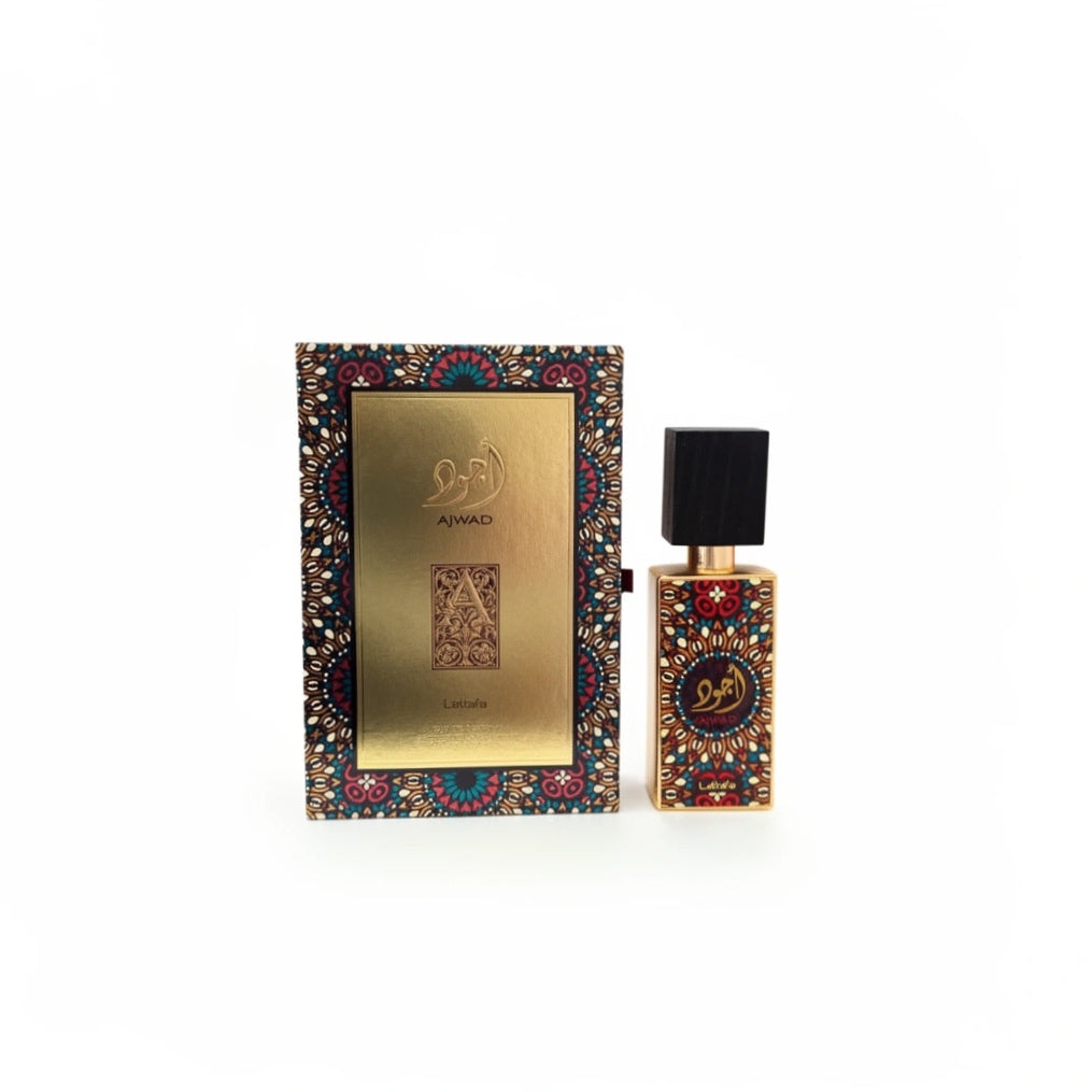 Lattafa Ajwad for Unisex Eau de Parfum Spray, 2.04 Ounce / 60 ml