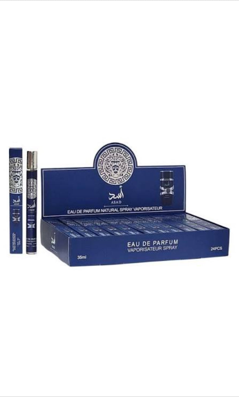 Lattafa Asad Perfume Zanzibar 35ml, (24pcs-p/k).