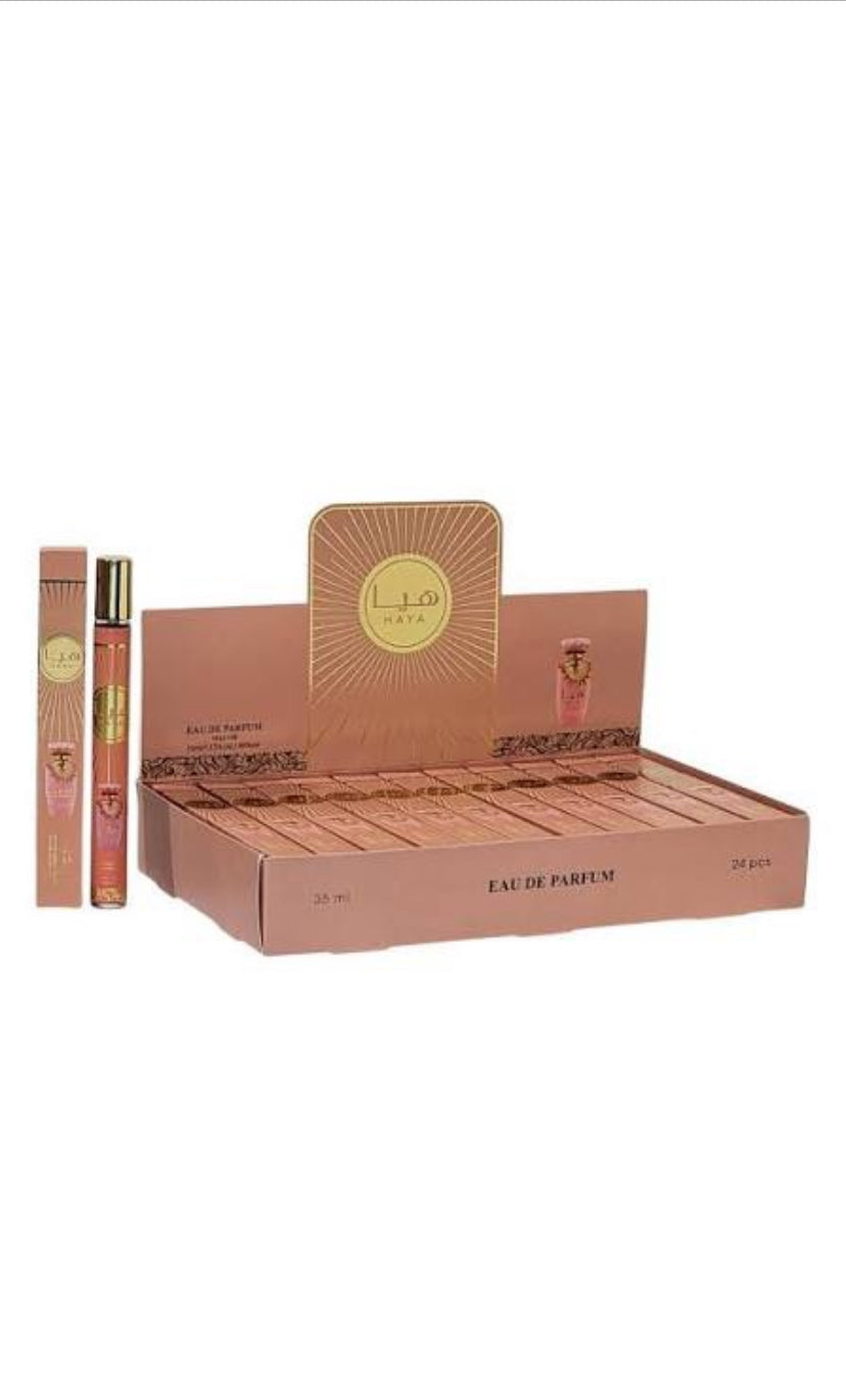 Lattafa Haya Perfume 35ml Stick Spray (24pcs-p/k)