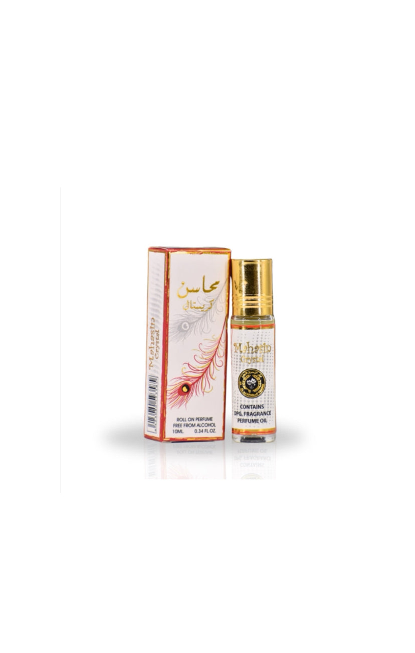 Mahasin Crystal Roll On 10ml (doz 1/12 pcs)