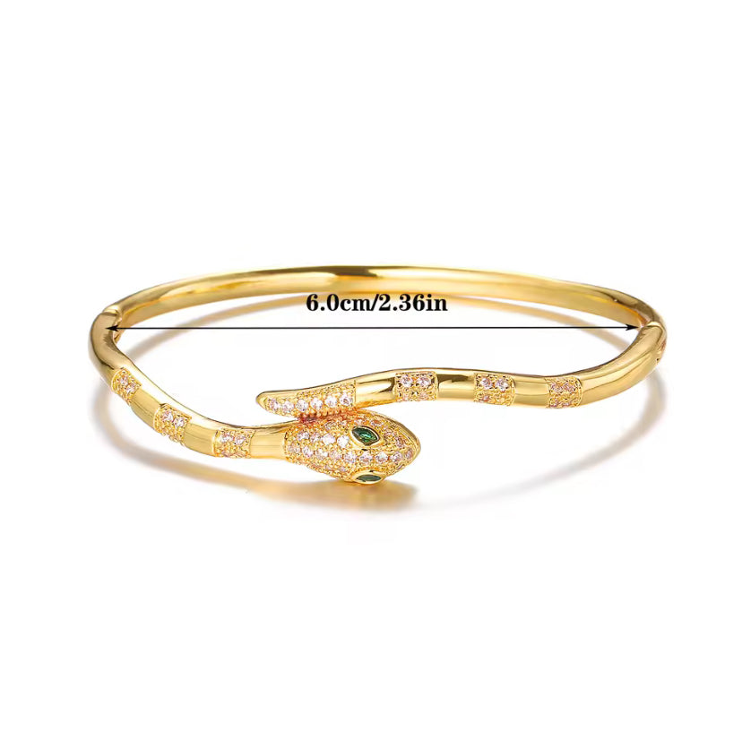 Golden Snake Bracelet