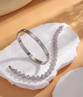 Silver Bracelet Set