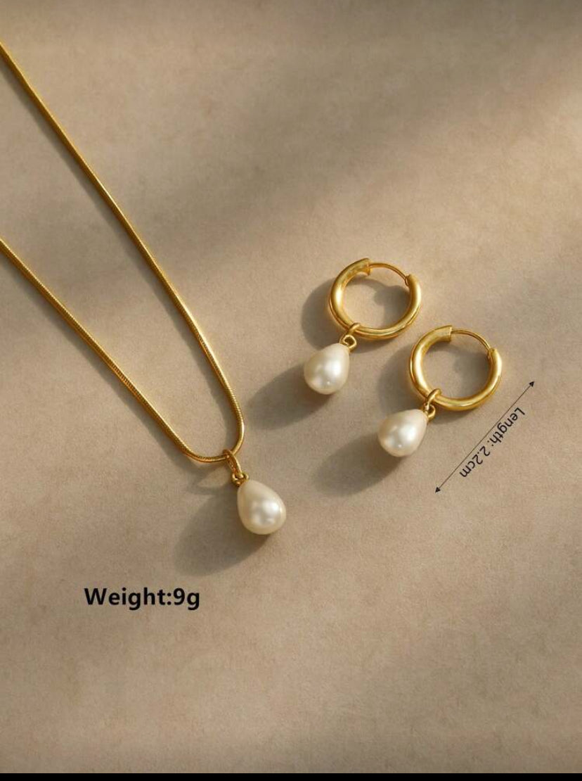 Set Necklace And Earrings