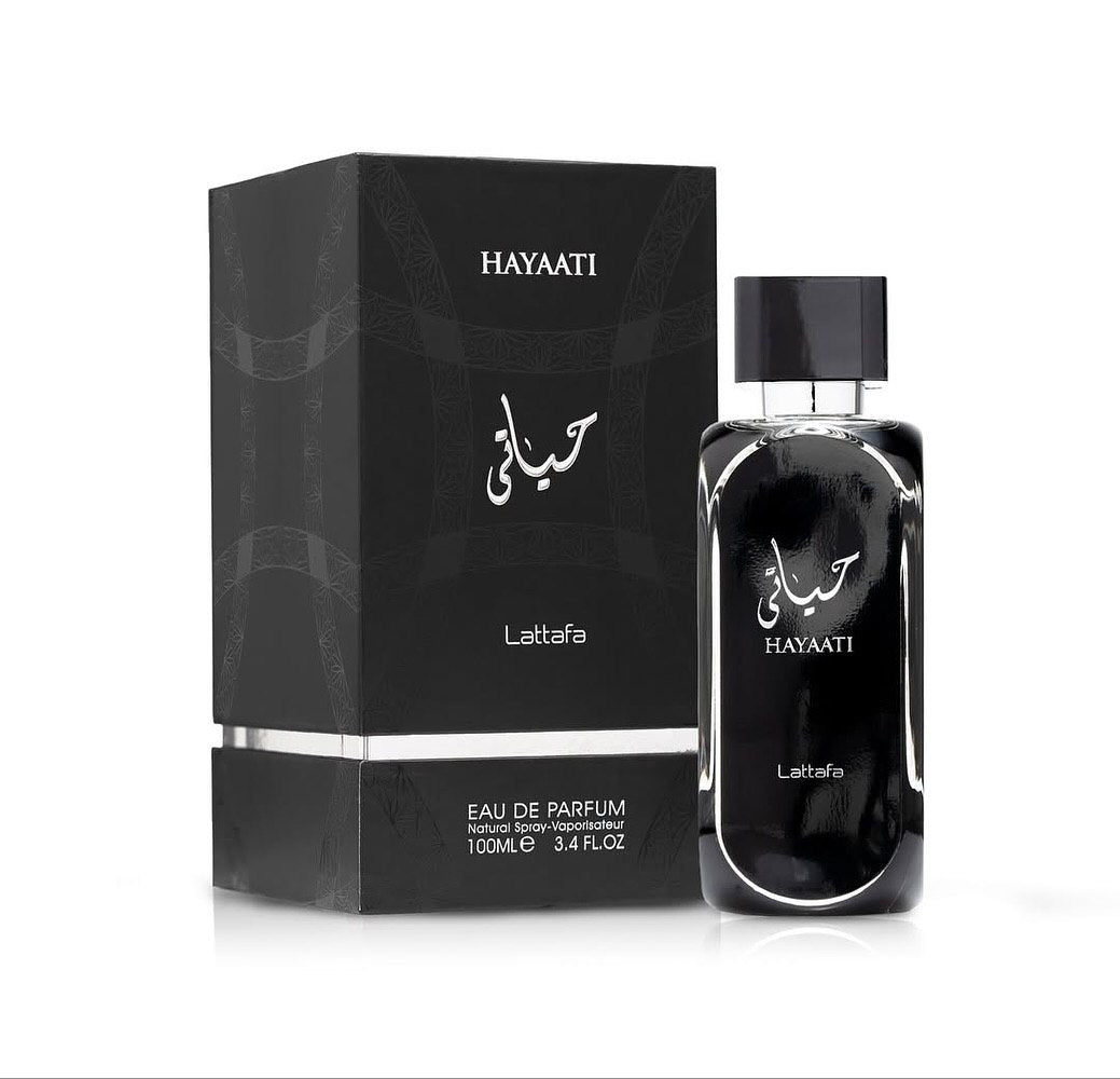 Lattafa Perfumes Hayaati Eau de Parfum Spray for Men, 3.4 Ounce