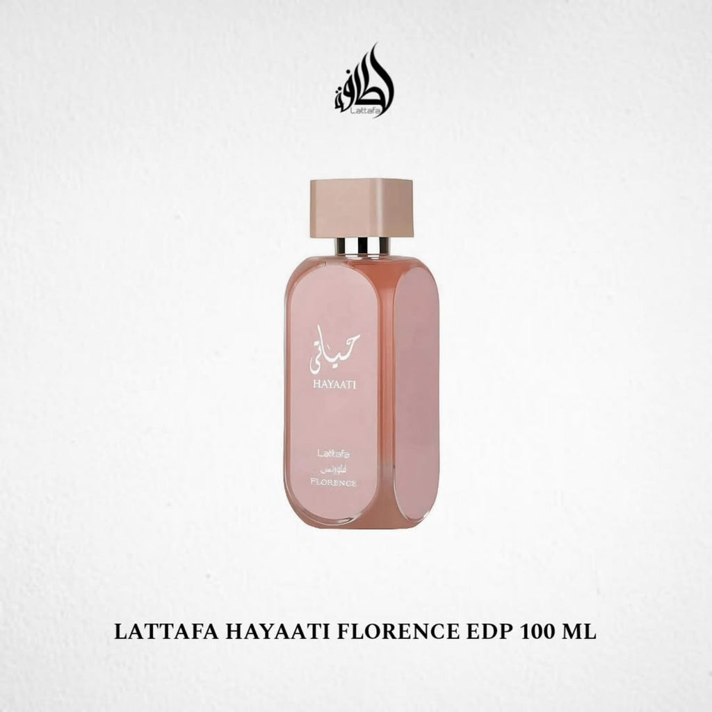 Lattafa Hayaati Florence for Women Eau de Parfum Spray, 3.4 Ounce