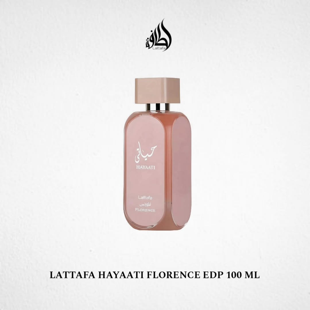 Lattafa Hayaati Florence for Women Eau de Parfum Spray, 3.4 Ounce