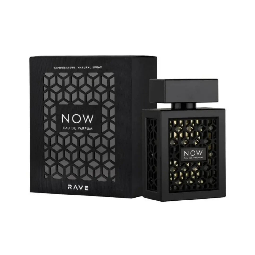 Lattafa Rave Now for Men Eau de Parfum Spray, 3.4 Ounce