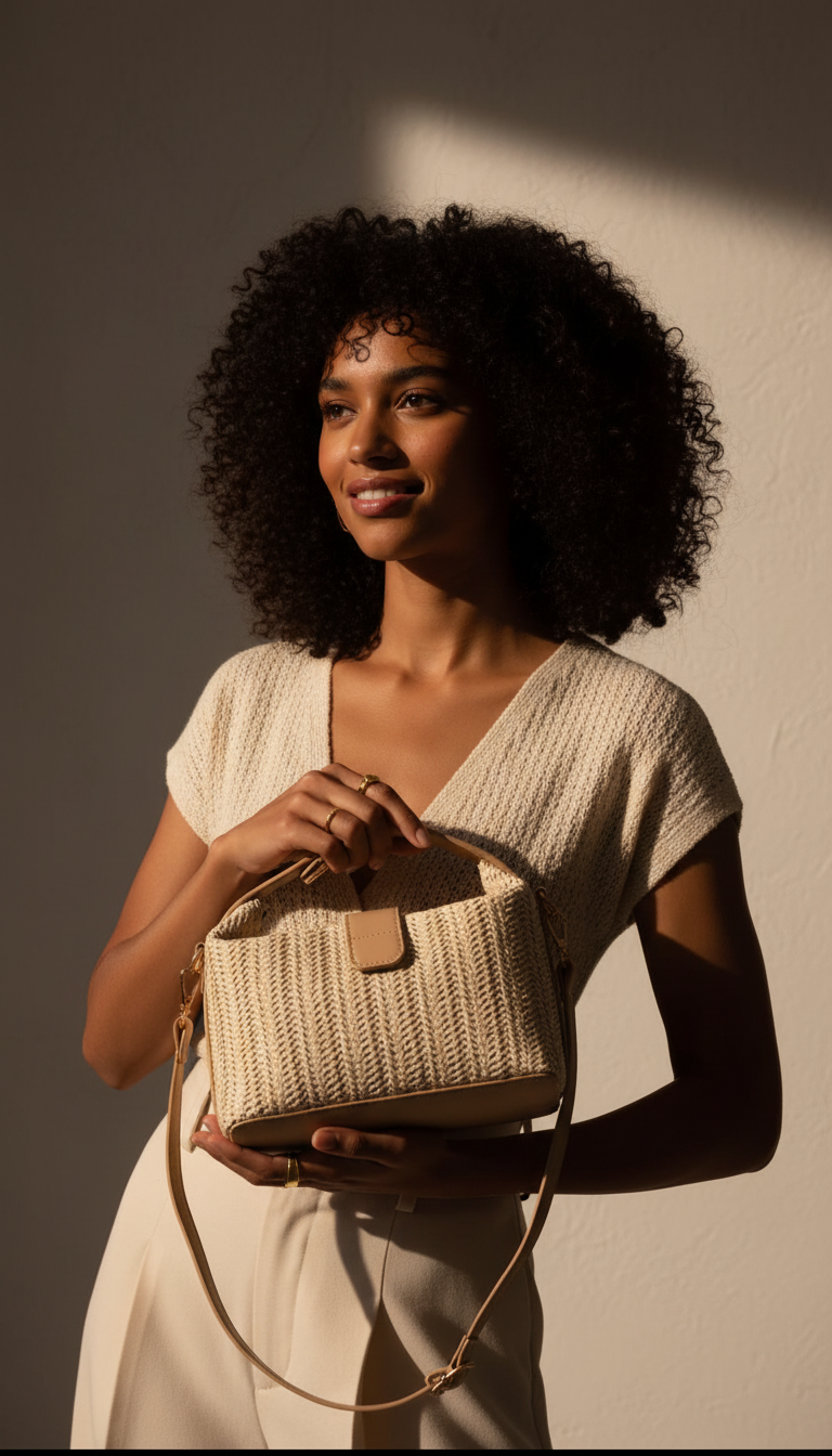 Straw Handbag